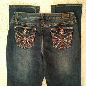 Blinged up Earl jeans
